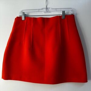 Zara Orange Skirt